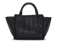Nakia Leather Tote Black view