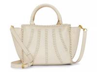 Nakia Leather Tote Off White view