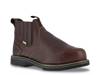 Groundbreaker Slip On Steel Toe Work Boot Dark Brown view