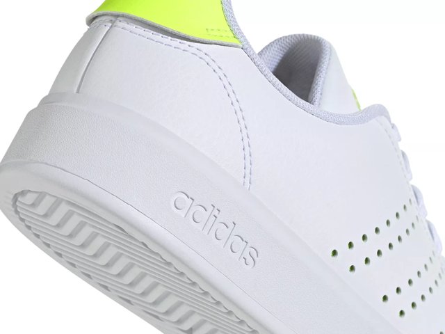 adidas gazelle silver green womens Adidas Advantage Cloud White/Violet Fusion Women's Sneakers HR0320 NWT