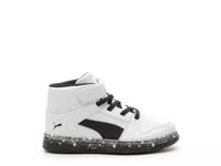 Rebound Layup Halftone Sneaker - Kids' White/Black view