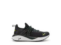 Pacer 23 Full Throttle Sneaker - Kids' Black & Green view