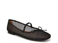 Idra Mary Jane Flat Black Fabric view