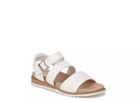 Island Glow Wedge Sandal - Kids' White view