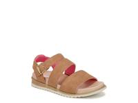 Island Glow Wedge Sandal - Kids' Dark Brown view