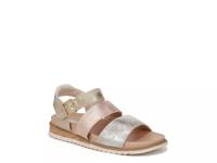 Island Glow Wedge Sandal - Kids' Gold Metallic view