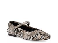 Vinetta Mary Jane Flat Natural Snake Print view