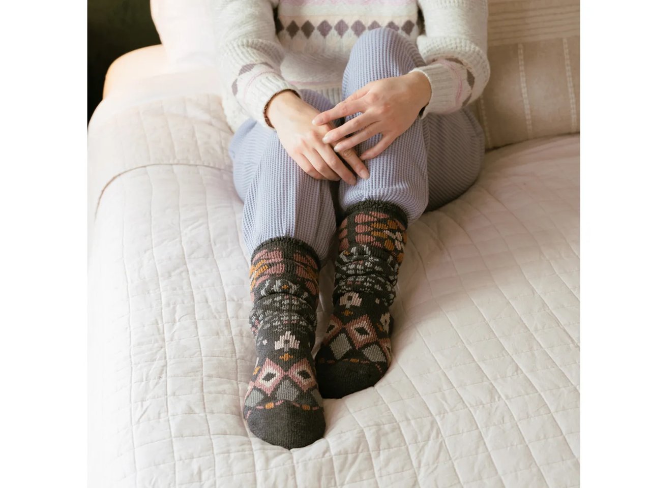 Heat Retainer Women's Thermal Crew Socks - 2 Pack