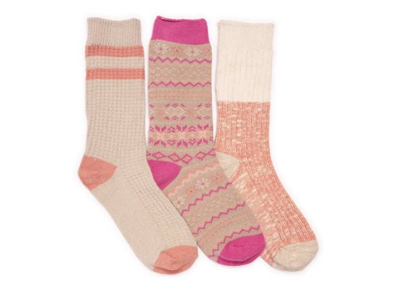 Patterned Women's Boot Socks - 3 Pack