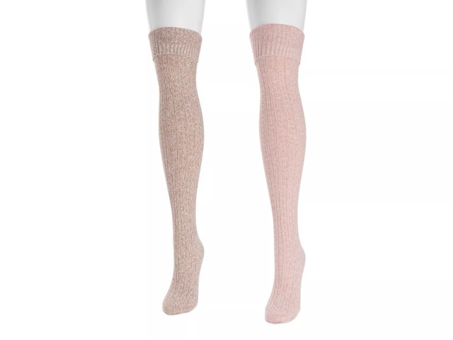 Marl Women's Over-the-Knee Socks - 2 Pack