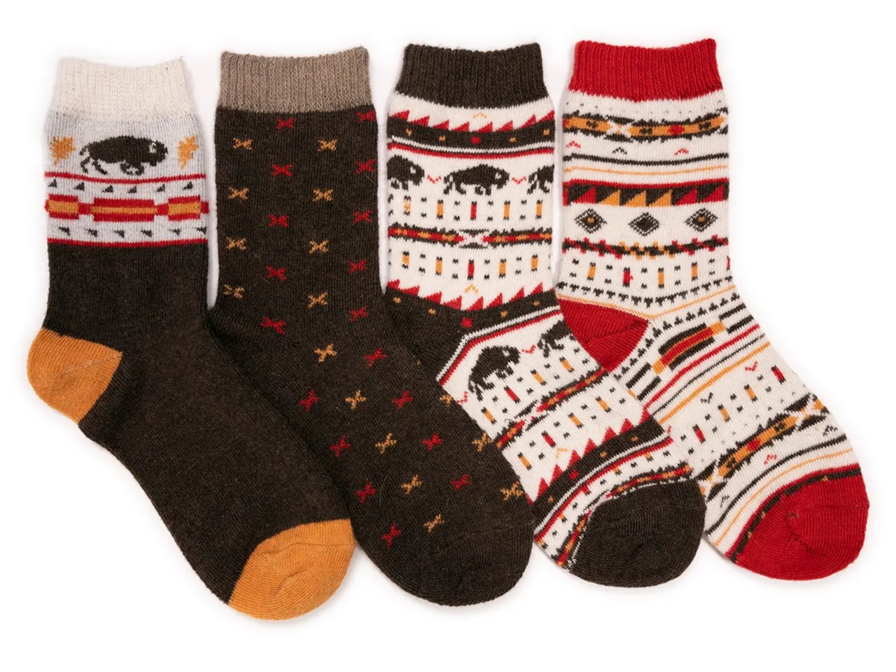 Holiday Women's Crew Socks - 4 Pack
