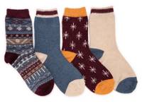 Holiday Women's Crew Socks - 4 Pack Blue view