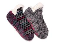 Shortie Cabin Women's Socks - 2 Pack Black/Multicolor view