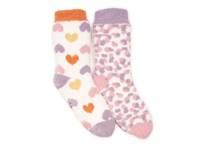 Cozy Lined Women's Slipper Socks - 2 Pack Purple view