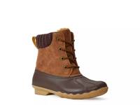 Sweater Cuff Duck Boot - Kids' Dark Brown view