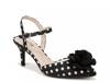Sasha Pump Black/White Polka Dot Print Fabric view