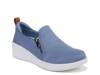 Luminous Wedge Sneaker Blue view