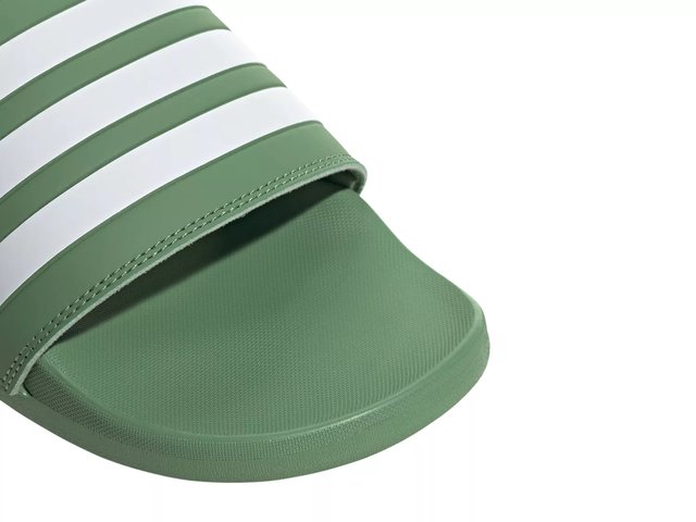Adidas Men Adilette Sz13 Shower Slipper Green Ivory Slide.‎ Hiphop. Unique Relax adidas Adilette Shower Slides - Green | Free Shipping with  main image 4
