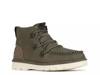 Eden Sneaker Bootie Khaki Green view