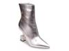 Crown Bootie Silver Metallic view
