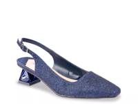Ruby Pump Navy view