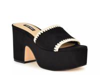 Yickie Platform Sandal Black view