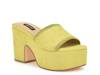 Yickie Platform Sandal Green view
