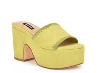 Yickie Platform Sandal Green view