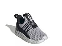 Lite Racer Adapt 7.0 Sneaker - Kids' Black/White view