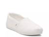 Alpargata Raw Edge Slip-On - Women's White view