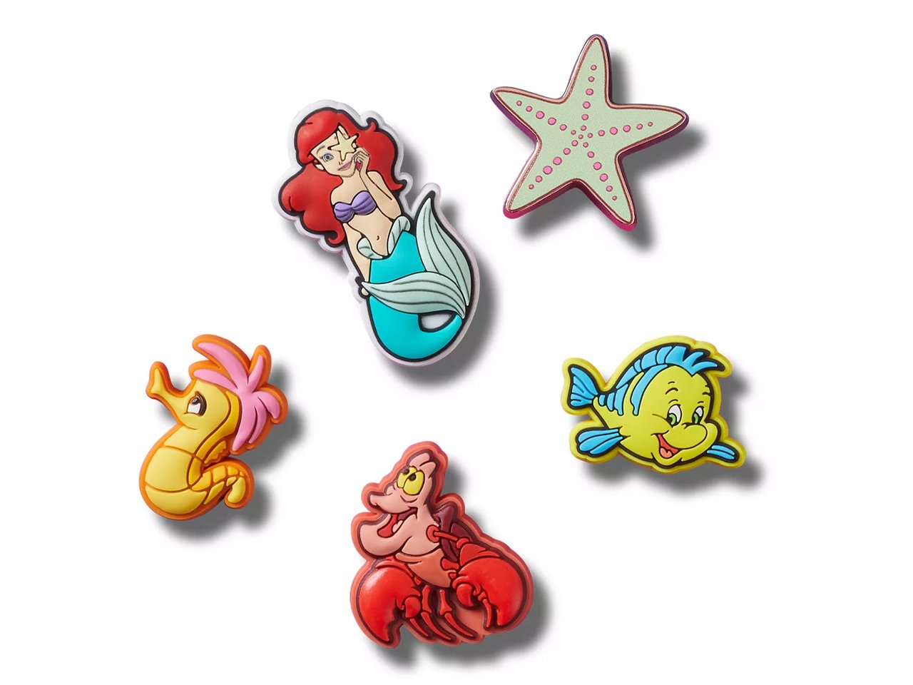 The Little Mermaid Jibbitz Set - 5 Pack