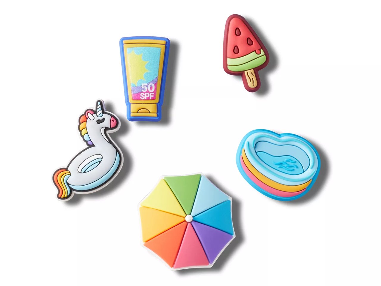 Summer 4EVER Jibbitz Set - 5 Pack