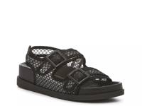 Sita Wedge Sandal Black view