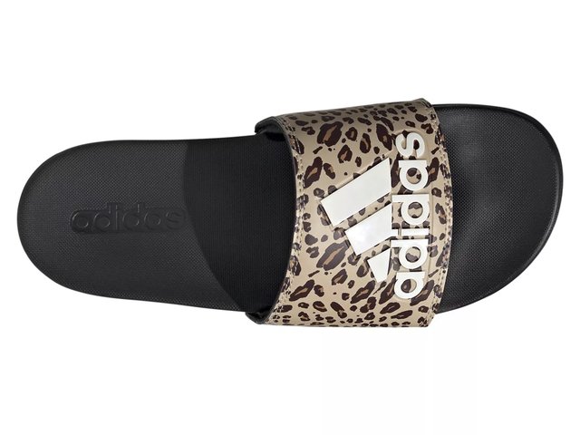 adidas Adilette Comfort Stripes Slide Sandal - Women display picture 1