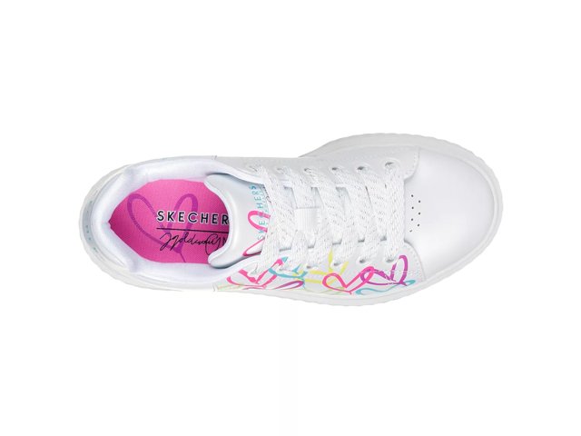 Skechers x James Goldcrown Hi Ridge Graffiti Hearts Platform