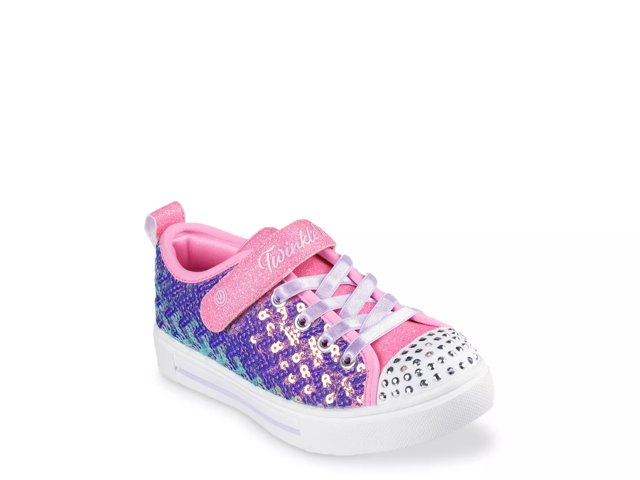 Skechers Twinkle Sparks Sequin Party Light Up Sneaker - Kids
