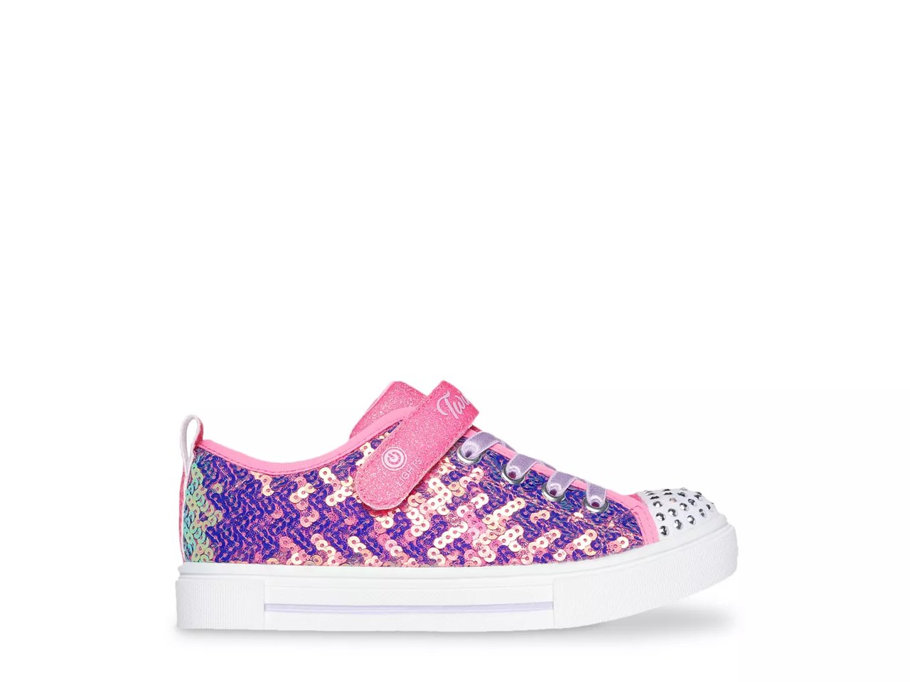 Twinkle Sparks Sequin Party Light Up Sneaker - Kids'