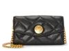Kisho Leather Clutch Black view
