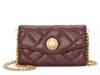 Kisho Leather Clutch Dark Brown view