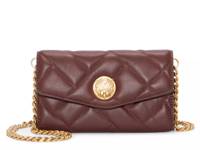 Kisho Leather Clutch Dark Brown view