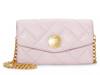 Kisho Leather Clutch Light Pink view