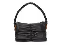 Mirna Leather Shoulder Bag Black view