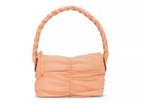 Mirna Leather Shoulder Bag Peach view