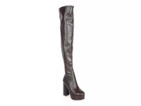 Bubble Platform Boot Dark Brown Synthetic view