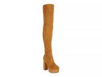 Bubble Platform Boot Tan Micro Suede view