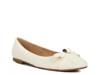 Moi Ballet Flat Beige Canvas view