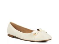Moi Ballet Flat Beige Canvas view