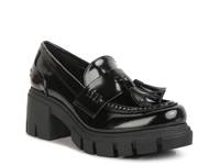 Jonah Platform Loafer Black view