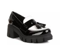Jonah Platform Loafer Black/White view