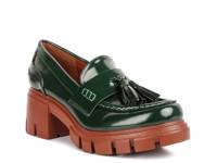 Jonah Platform Loafer Dark Green view